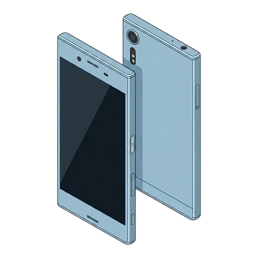 Sony Xperia XZs pixel art