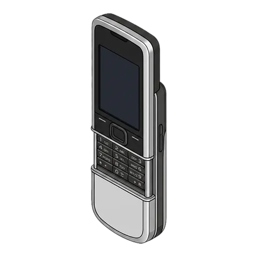 Nokia 8800 pixel art