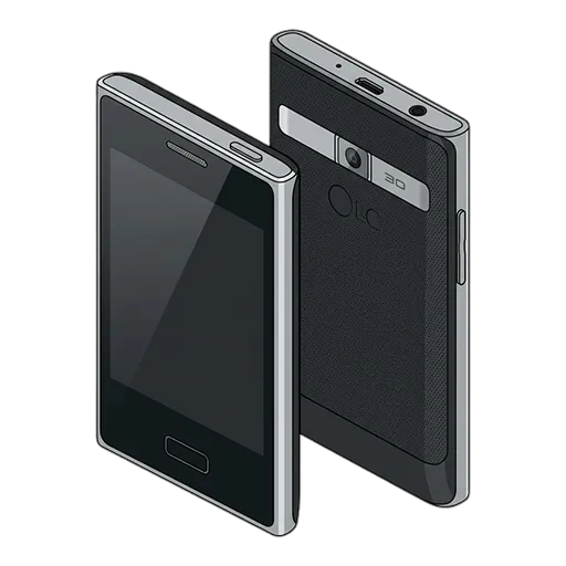 LG Optimus L3 pixel art