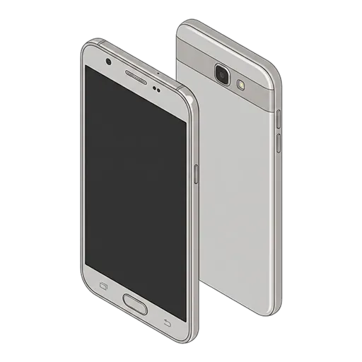 Samsung Galaxy J7 V pixel art
