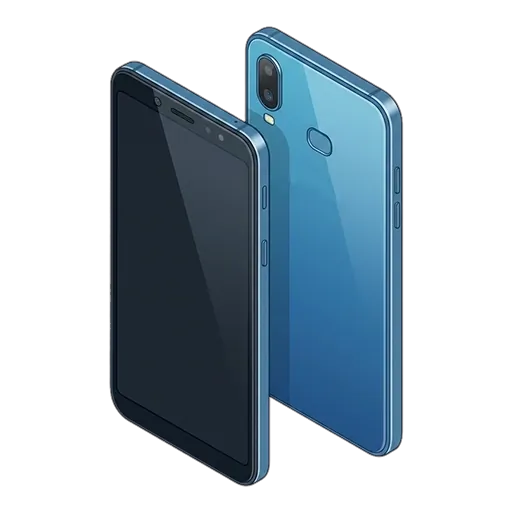 Samsung Galaxy A6s pixel art