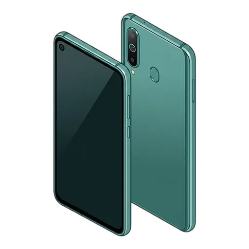 Samsung Galaxy A8s pixel art