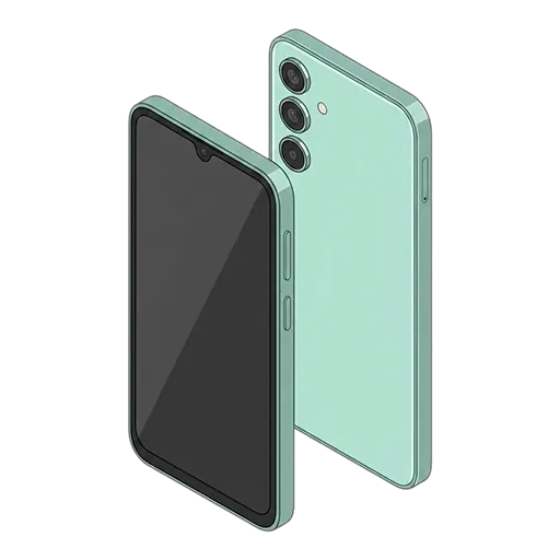 サムスン Galaxy F15 5Gのピクセルアート