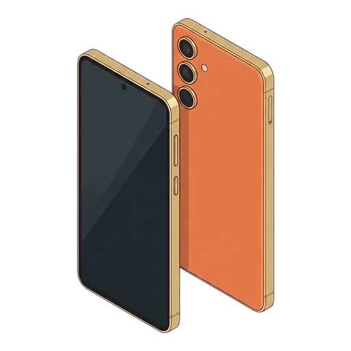 サムスン Galaxy F55 5Gのピクセルアート