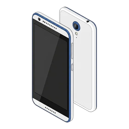 HTC Desire 620 pixel art