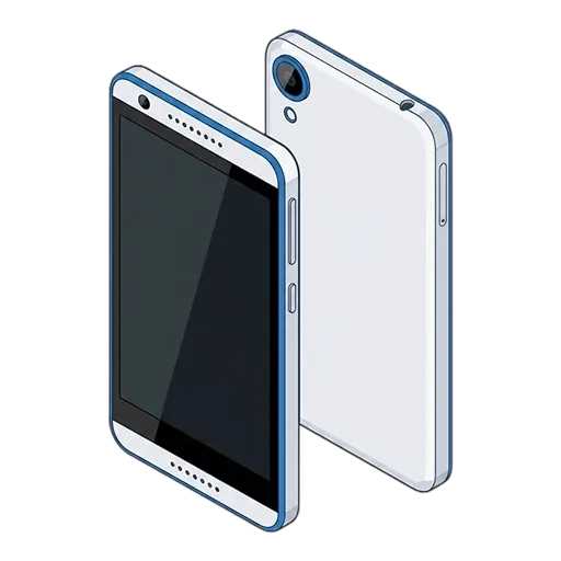 HTC Desire 820 pixel art