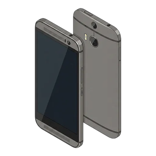 HTC One M8sのピクセルアート