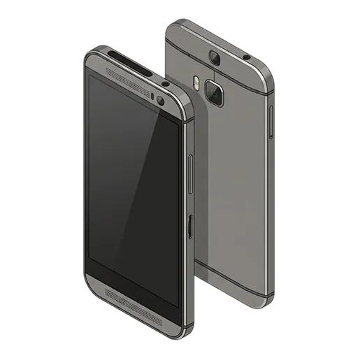 HTC One M8 Eye pixel art