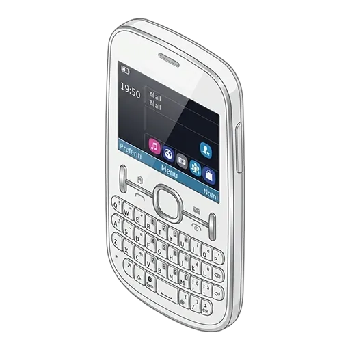 Nokia Asha 200 pixel art