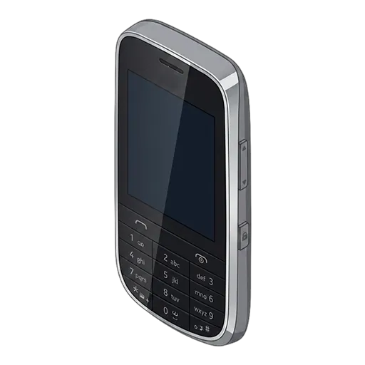 Nokia Asha 203 pixel art
