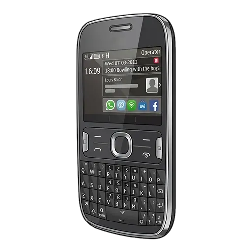 Nokia Asha 302 pixel art