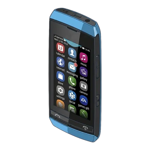 Nokia Asha 306 pixel art