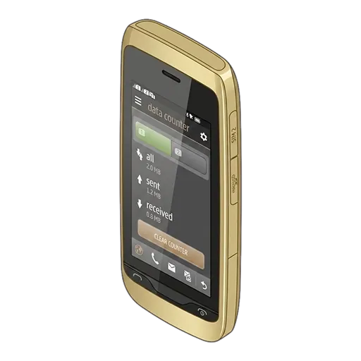 Nokia Asha 308 pixel art