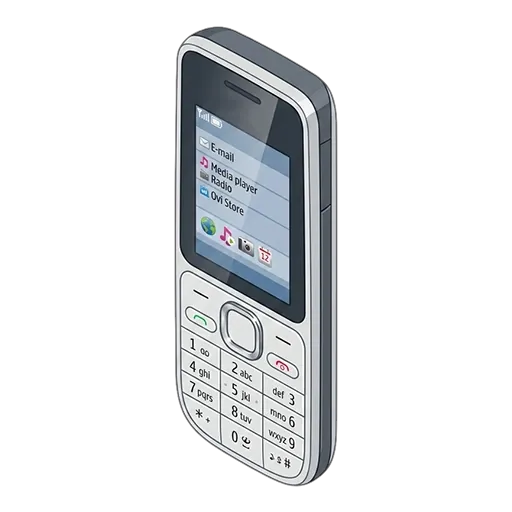 Nokia C2-01 pixel art