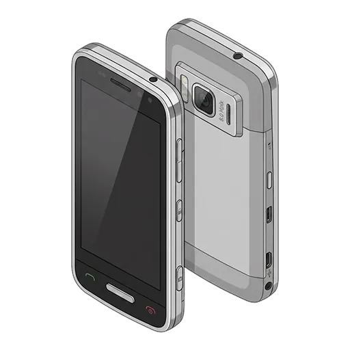 Nokia C6-01 pixel art