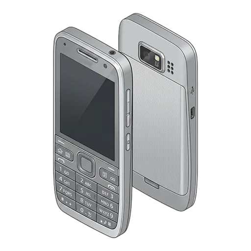 Nokia E52 pixel art