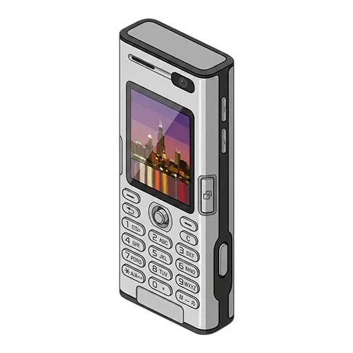 Sony Ericsson K600 pixel art
