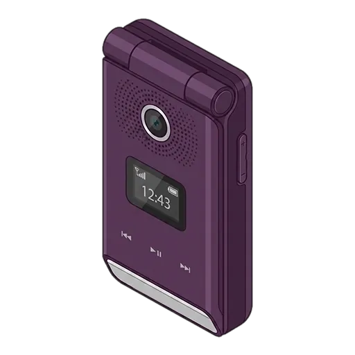 Sony Ericsson W380i pixel art