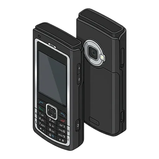 Nokia N72 pixel art