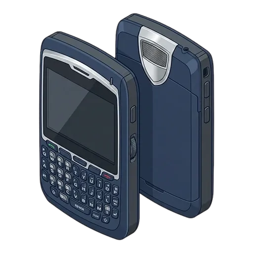 BlackBerry ブラックベリー 8700gのピクセルアート
