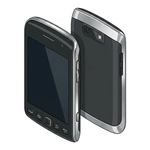 BlackBerry ブラックベリー Torch 9850のピクセルアート