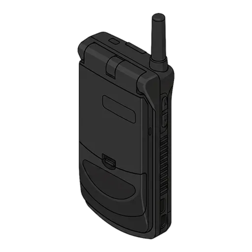 Motorola StarTAC 75+ pixel art