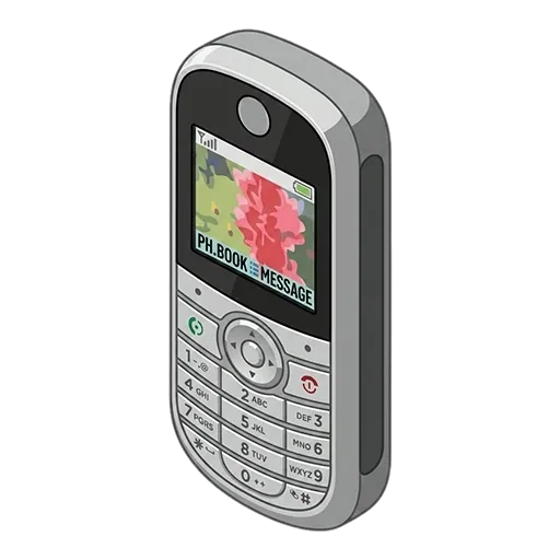 Motorola C140 pixel art