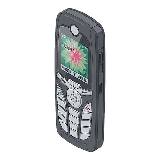 Motorola C390 pixel art