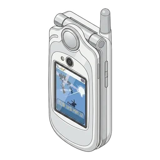 에버(KT테크) 에버 KTF-X3100 스윙폴더 픽셀아트