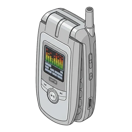 에버(KT테크) 에버 KTF-X7200 스타일리시 MP3 픽셀아트