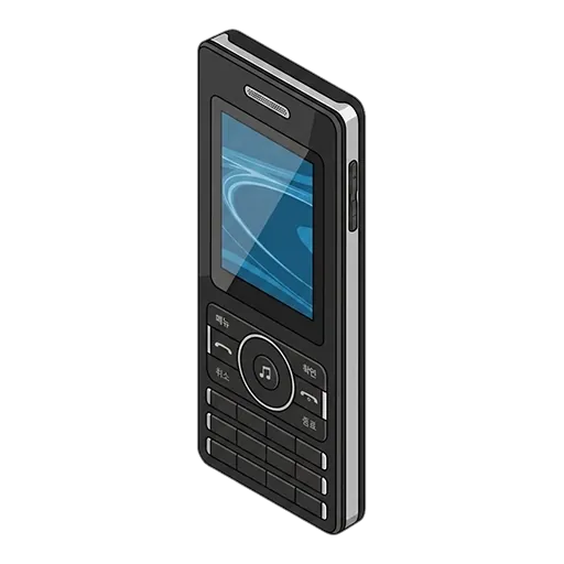 에버(KT테크) 에버 EV-K100 넘버7 카드폰 픽셀아트