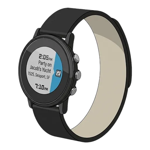 Pebble Time Round pixel art