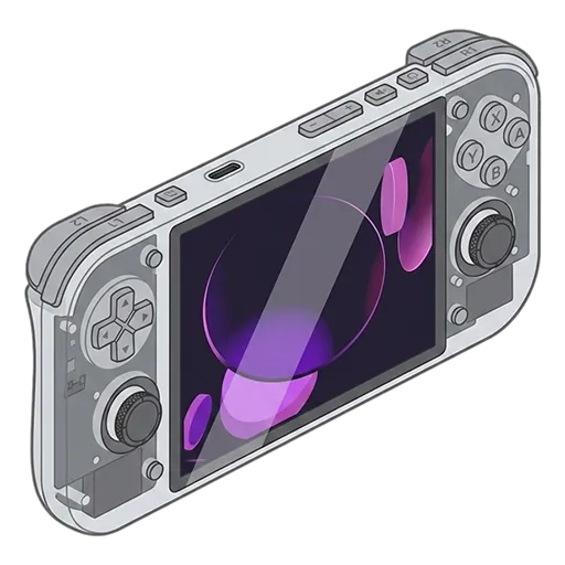 Retroid Pocket Nova pixel art