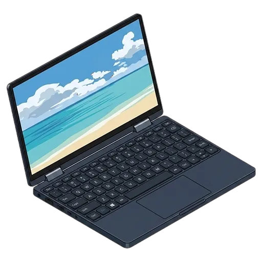 One Netbook 4 pixel art