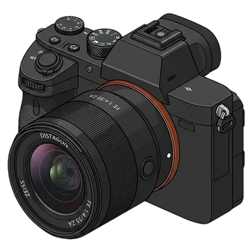 소니 알파 7R II 픽셀아트