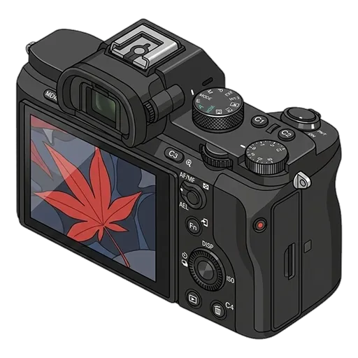 소니 알파 7S II 픽셀아트