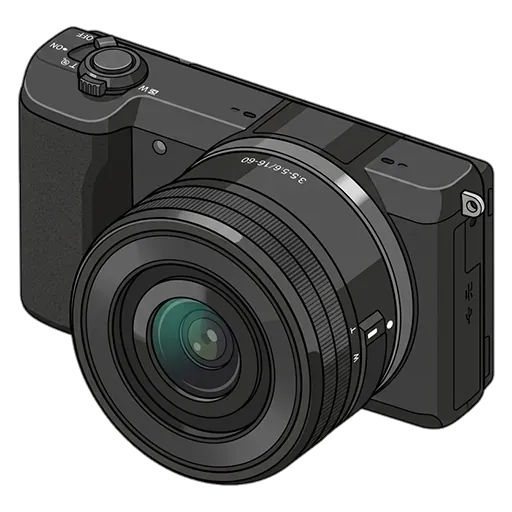 소니 A5100 픽셀아트