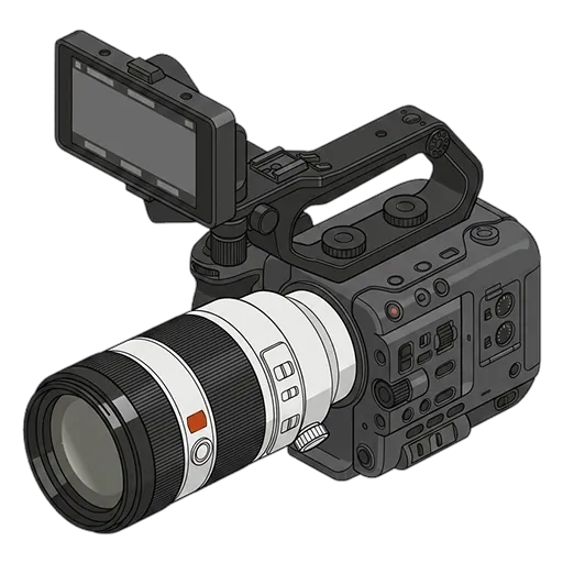 소니 FX6 픽셀아트