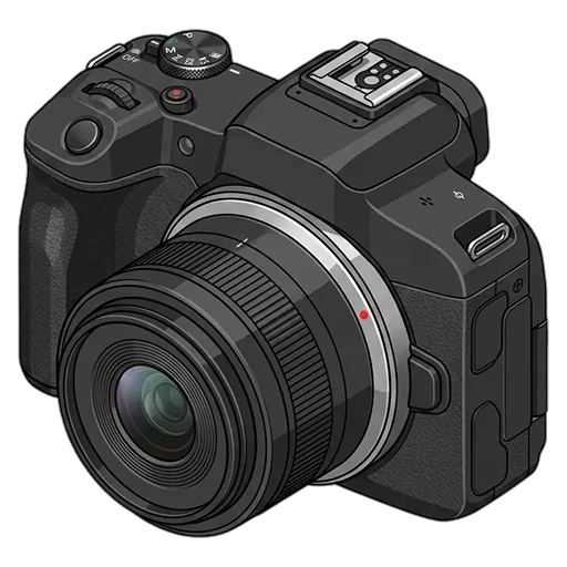 캐논 EOS R100 픽셀아트