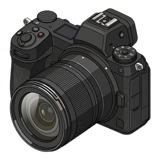 ニコン Z5 IIのピクセルアート