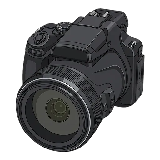 ニコン COOLPIX P1100のピクセルアート