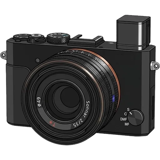 소니 RX1R II 픽셀아트