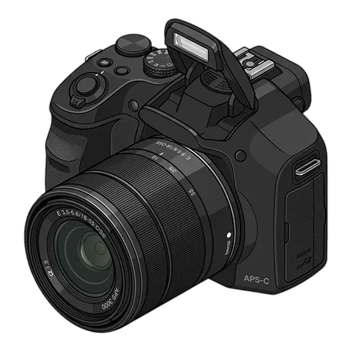 ソニー α3000のピクセルアート