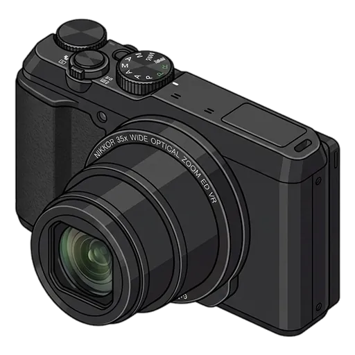 니콘 쿨픽스 A900 픽셀아트
