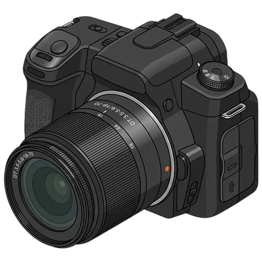 Sony α350 pixel art