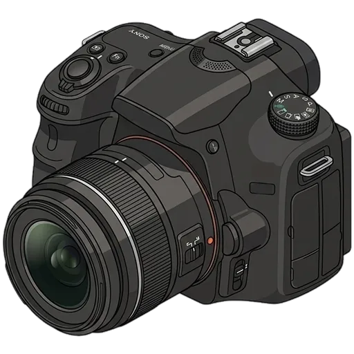 ソニー α58のピクセルアート