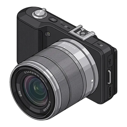 소니 NEX-3 픽셀아트