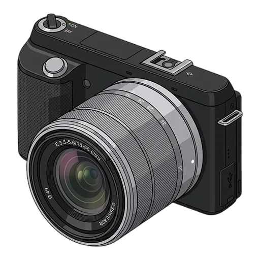 ソニー NEX-F3のピクセルアート