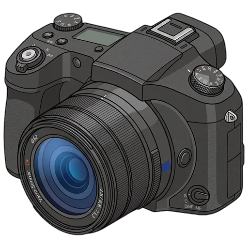 ソニー RX10のピクセルアート