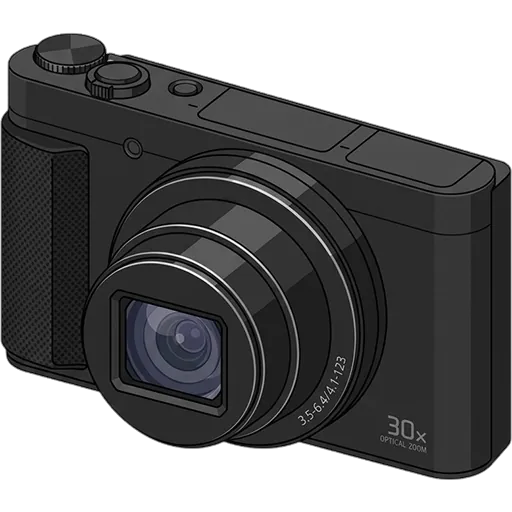 소니 HX90V 픽셀아트